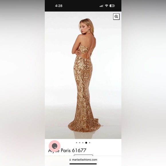 Alyce Paris 61677 NEW with tags size 8 - Picture 2 of 3